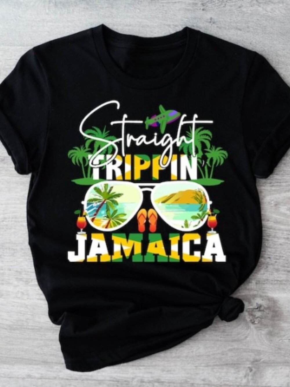 Vacation Jamaica Shirt, Straight Trippin Shirt, Straight Trippin Jamaica Shirt